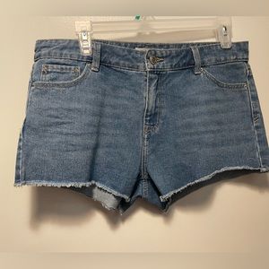 Green Coast Denim Booty Shorts Jean Short Shorts Size 38